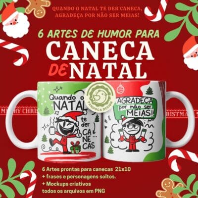 HUMOR - Artes Canecas de Natal